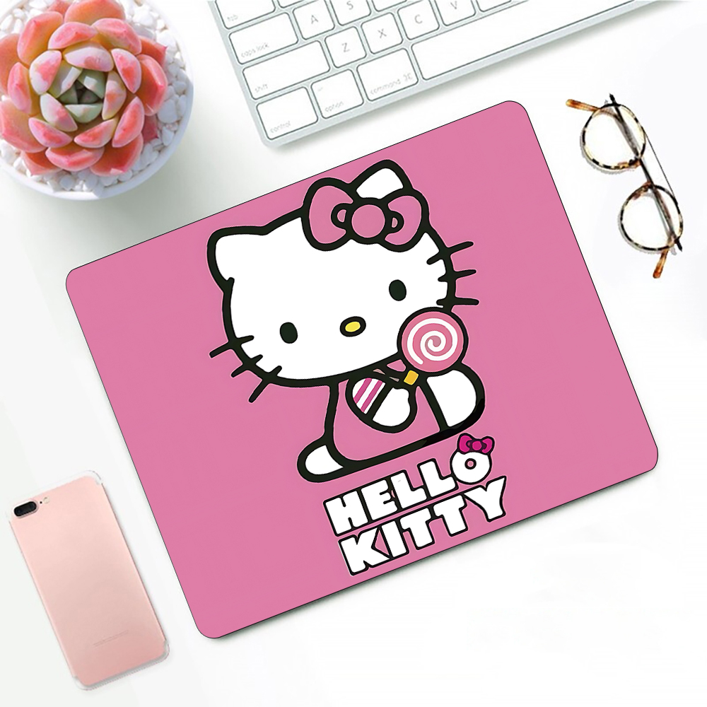 Cute pink anime Hello Kitty Ga - đánh giá và giá Desk Setup Anime