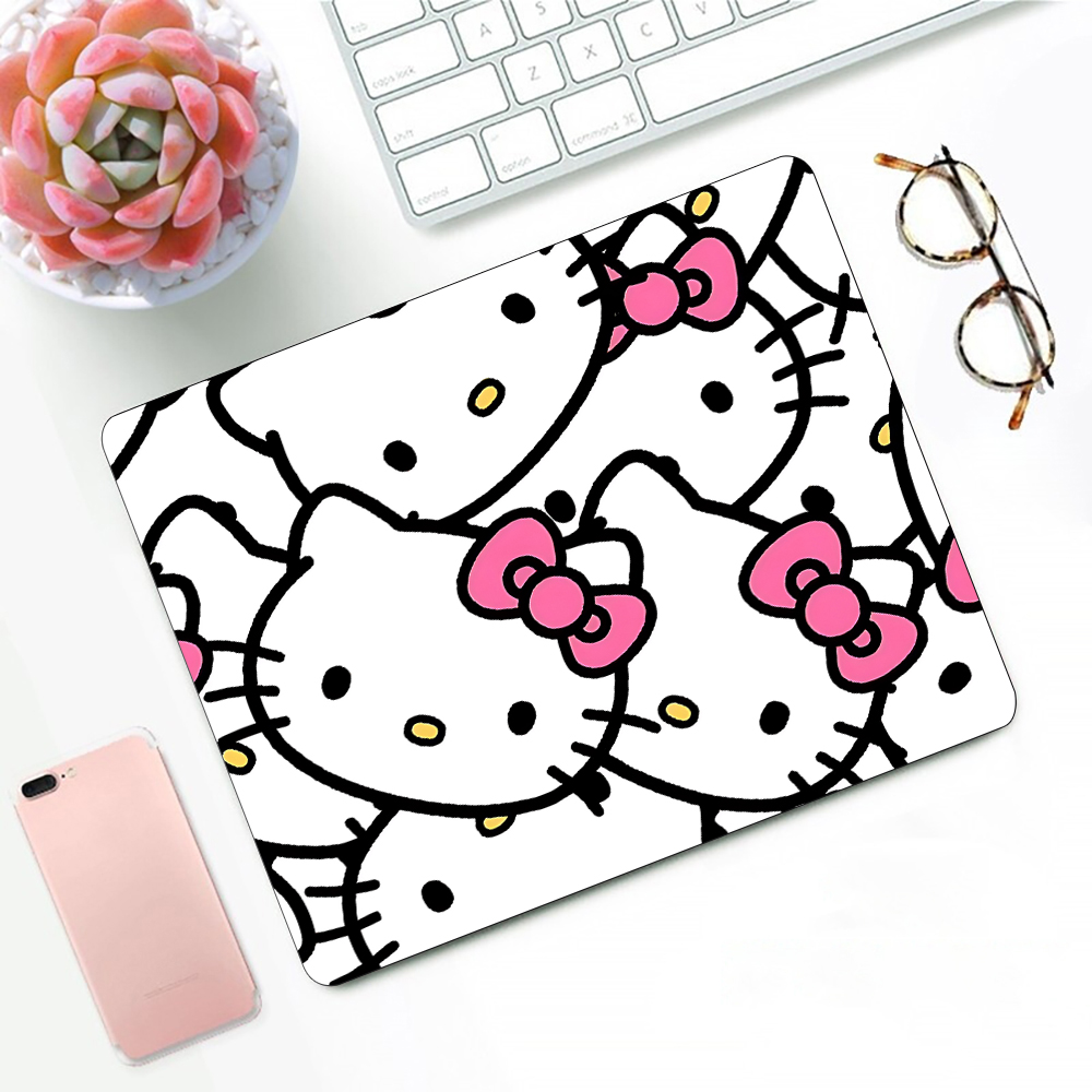Cute pink anime Hello Kitty Ga - đánh giá và giá Desk Setup Anime
