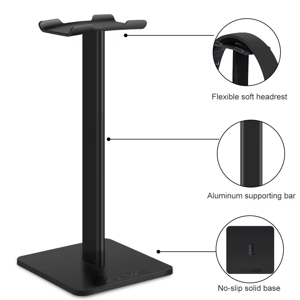 New Bee Z1 Aluminium Alloy Hea - đánh giá và giá Headphone Hook Under