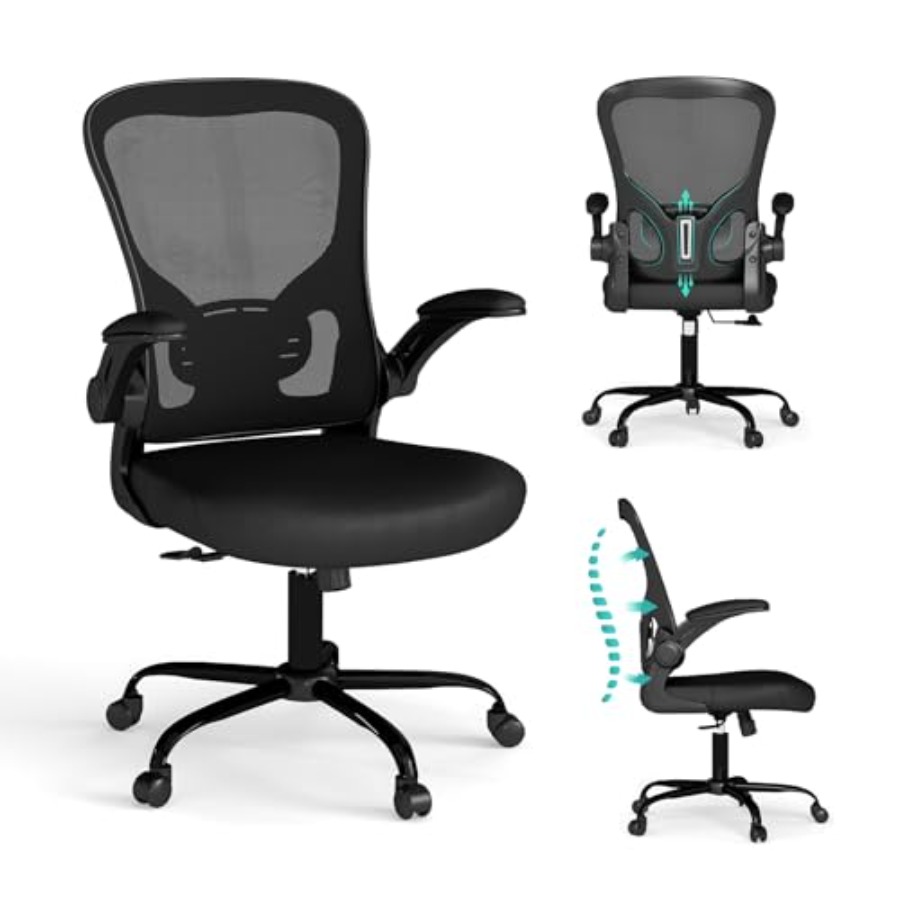 Mesh Office Chair, Ergonomic C - đánh giá và giá Desk Setup Height