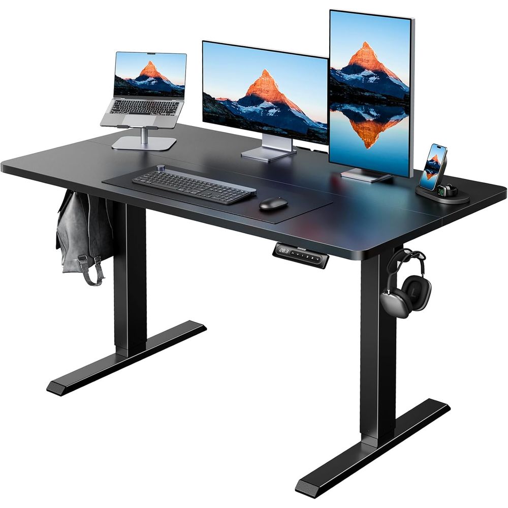 Electric Standing Desk, 47 x 2 - đánh giá và giá Desk Setup Height