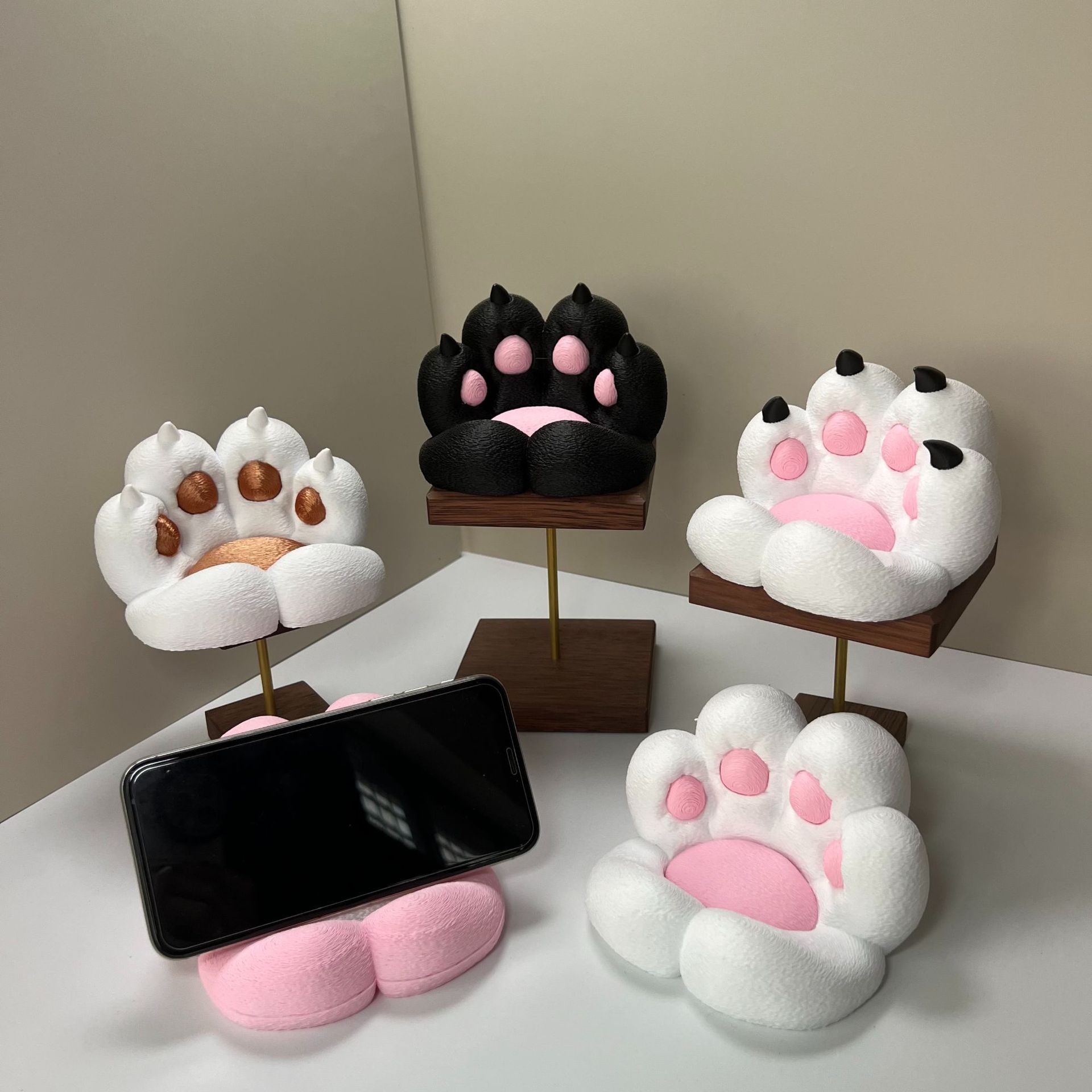 Cute cat paw shaped desk ornam - đánh giá và giá Desk Setup Decor