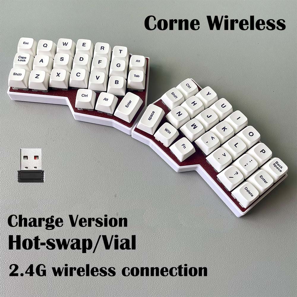 CORNE V4 2.4G Wireless Split E - đánh giá và giá Desk Setup Programmer