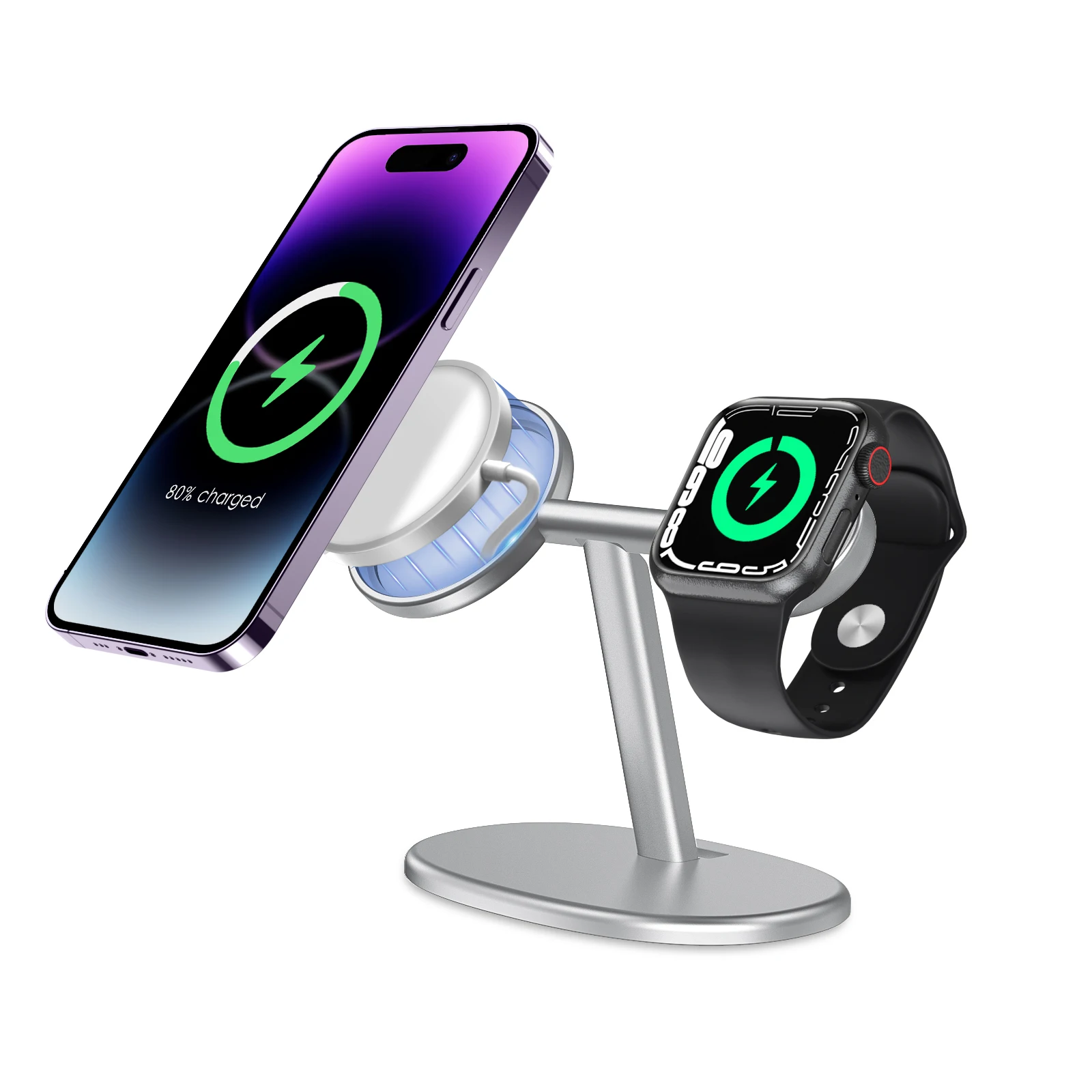 EWA 2-in-1 Desktop Phone Stand - đánh giá và giá Desk Setup Table