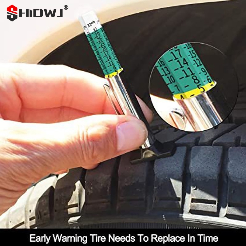 25mm Car Tyre Tire Tread Depth - đánh giá và giá Monitor Cleaning Kit