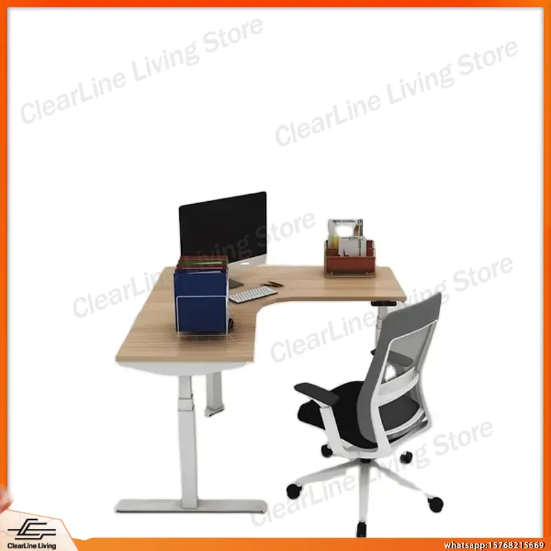 L Shaped Electric Height Adjus - đánh giá và giá Desk Setup Designer