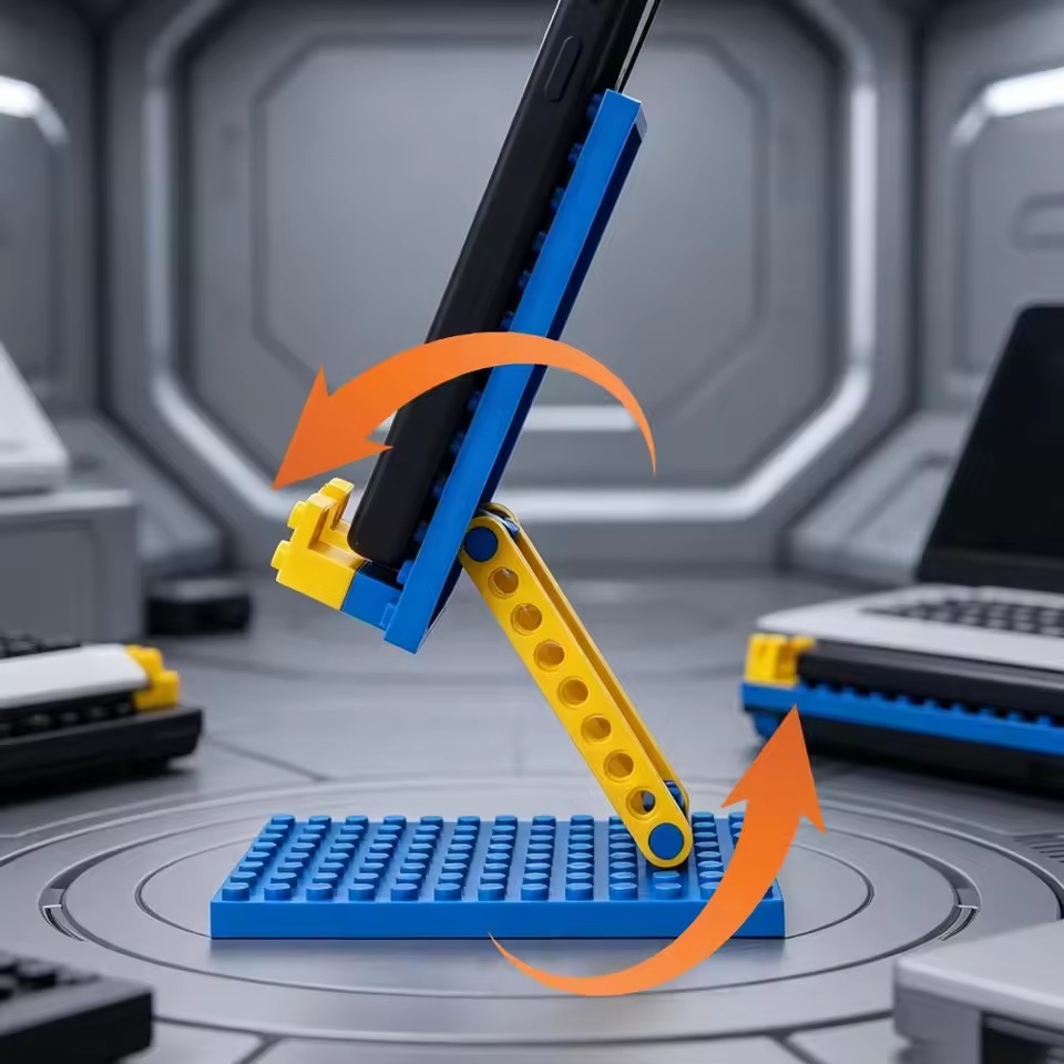 Flexible Folding Phone Holder  - đánh giá và giá Desk Setup Table