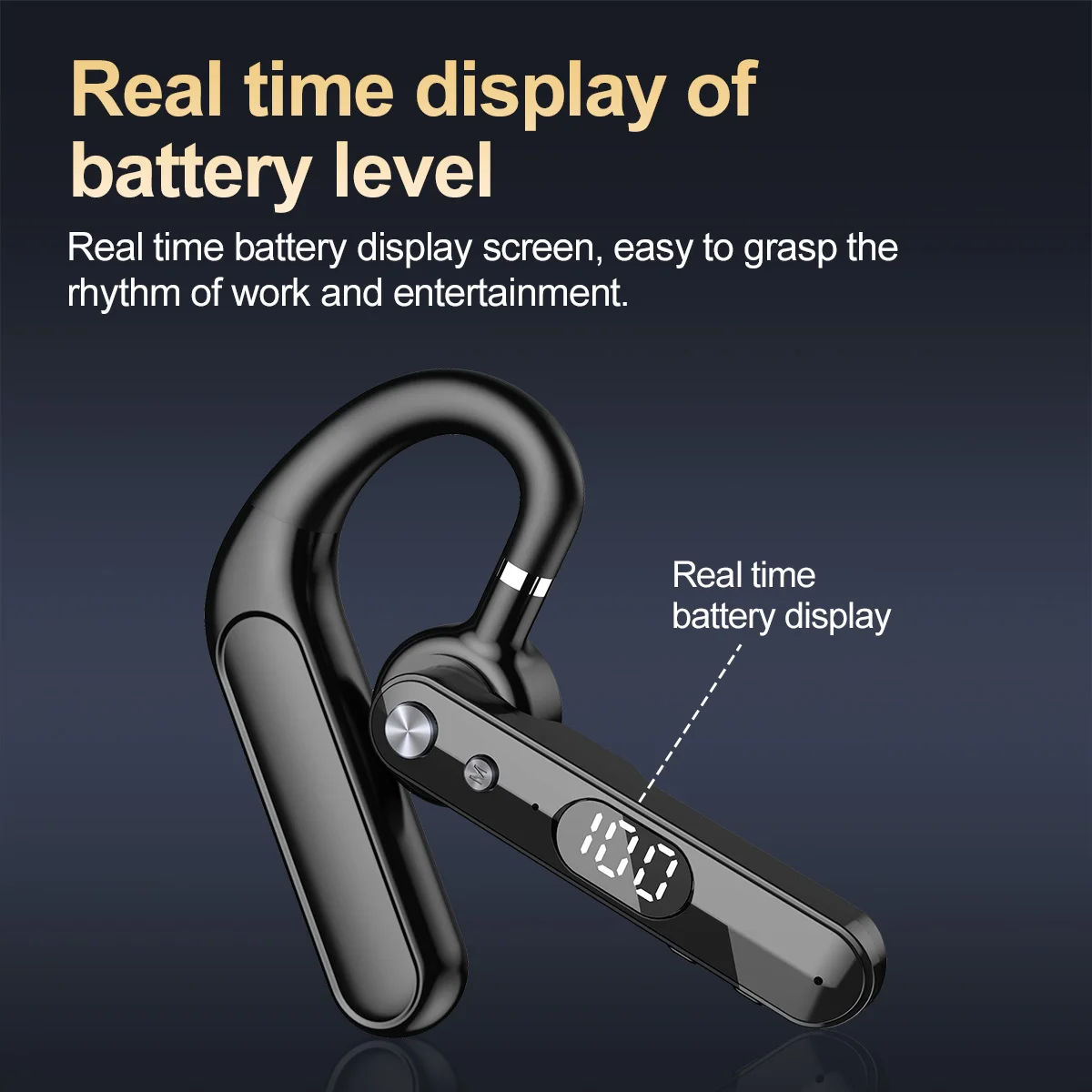 Wireless Bluetooth Headphones  - đánh giá và giá Headphone Hook Under