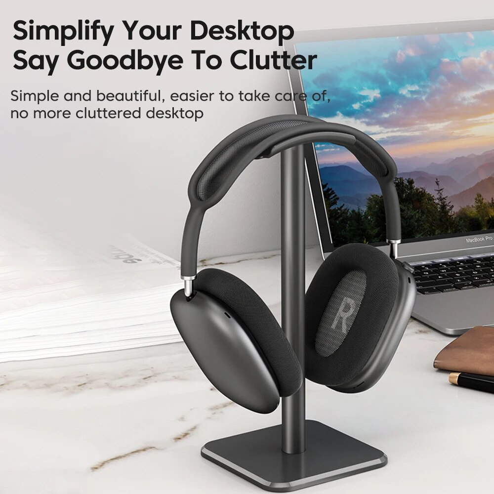 Universal Headphone Stand Alum - đánh giá và giá Headphone Hook Under