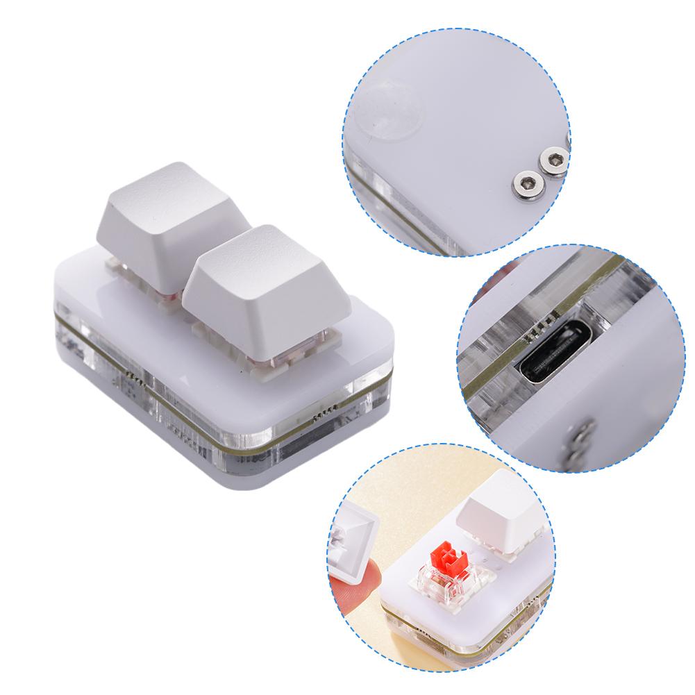 MacroUSB Custom Mechanical Key - đánh giá và giá Desk Setup Programmer