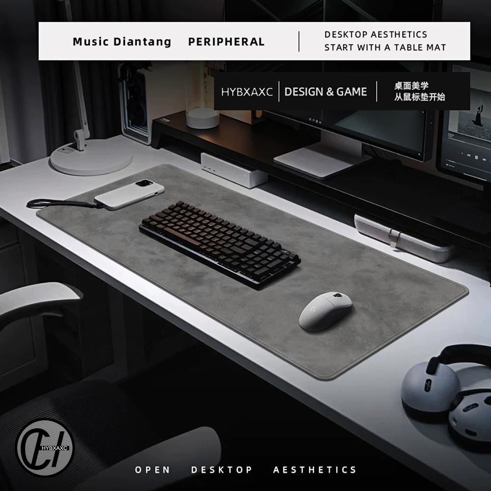 Gray series mouse pad 1200x600 - đánh giá và giá Desk Setup Anime