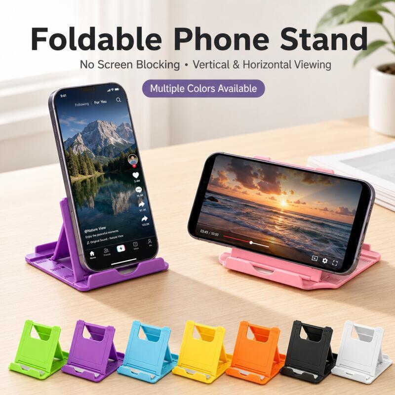 Foldable Phone Stand, Adjustab - đánh giá và giá Desk Setup Table