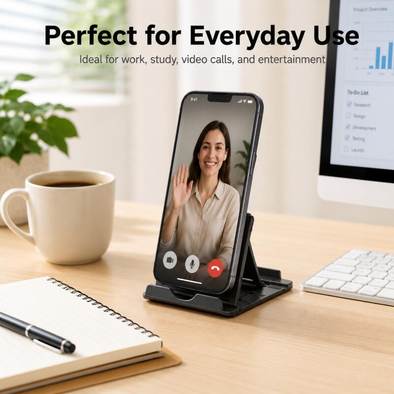 Foldable Phone Stand, Adjustab - đánh giá và giá Desk Setup Table