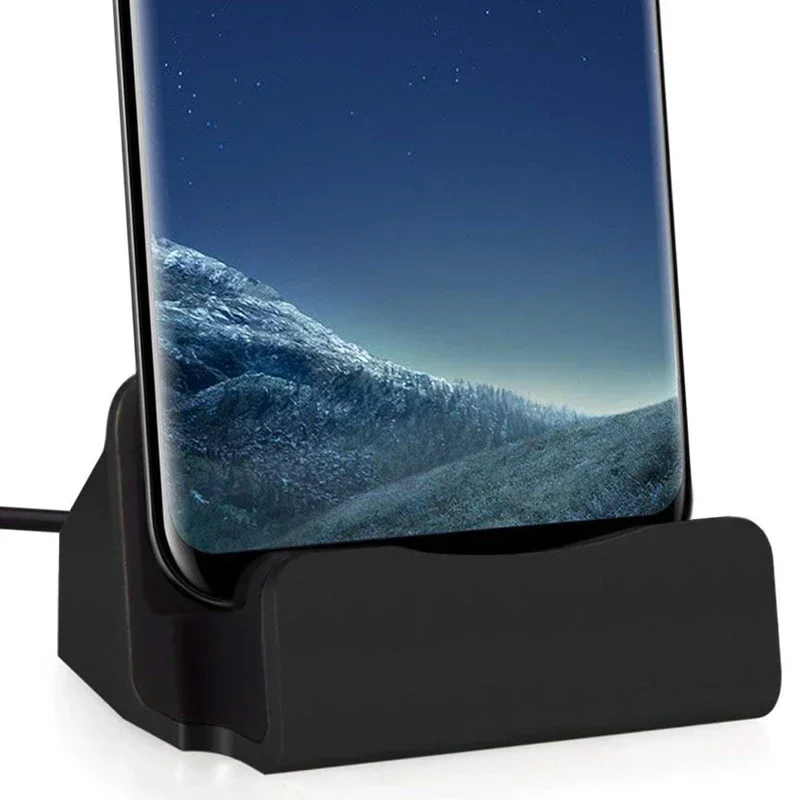 Type C USB Dock Charger Phone  - đánh giá và giá Desk Setup Table