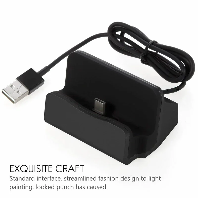 Type C USB Dock Charger Phone  - đánh giá và giá Desk Setup Table