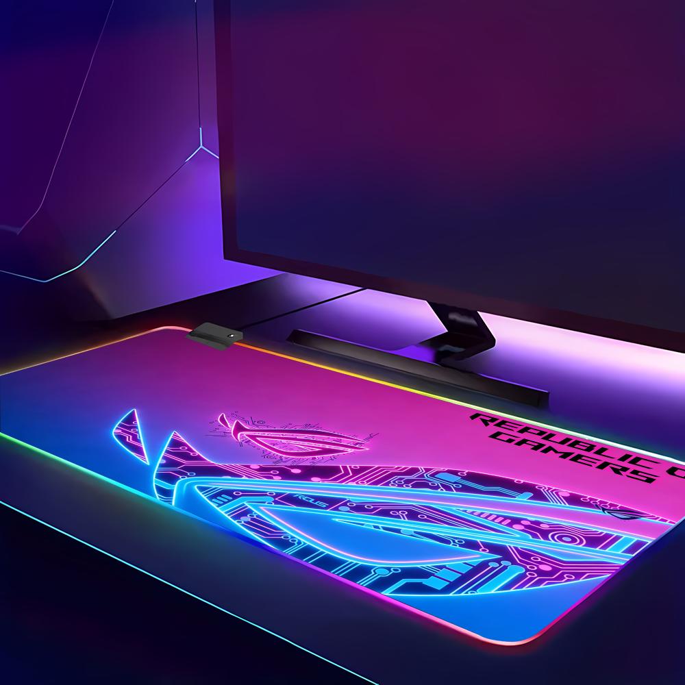 1pc Large Gaming HYBXAXC RGB C - đánh giá và giá Desk Setup Designer