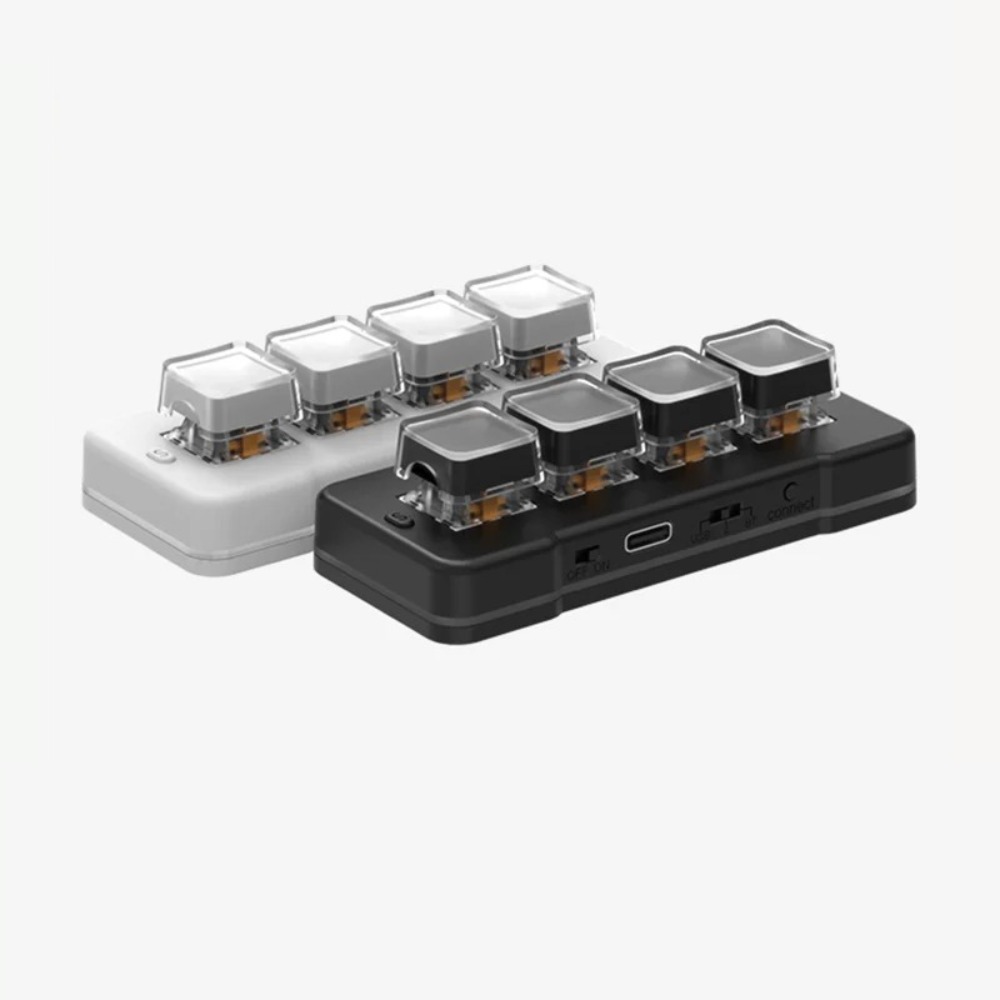 MK424Pro 4-Key Wireles Mini Ke - đánh giá và giá Desk Setup Programmer