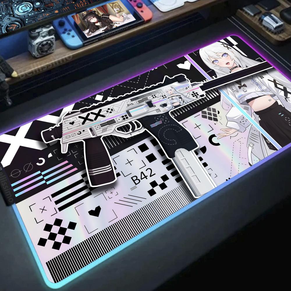 Girl with a gun Anime DIY game - đánh giá và giá Desk Setup Diy