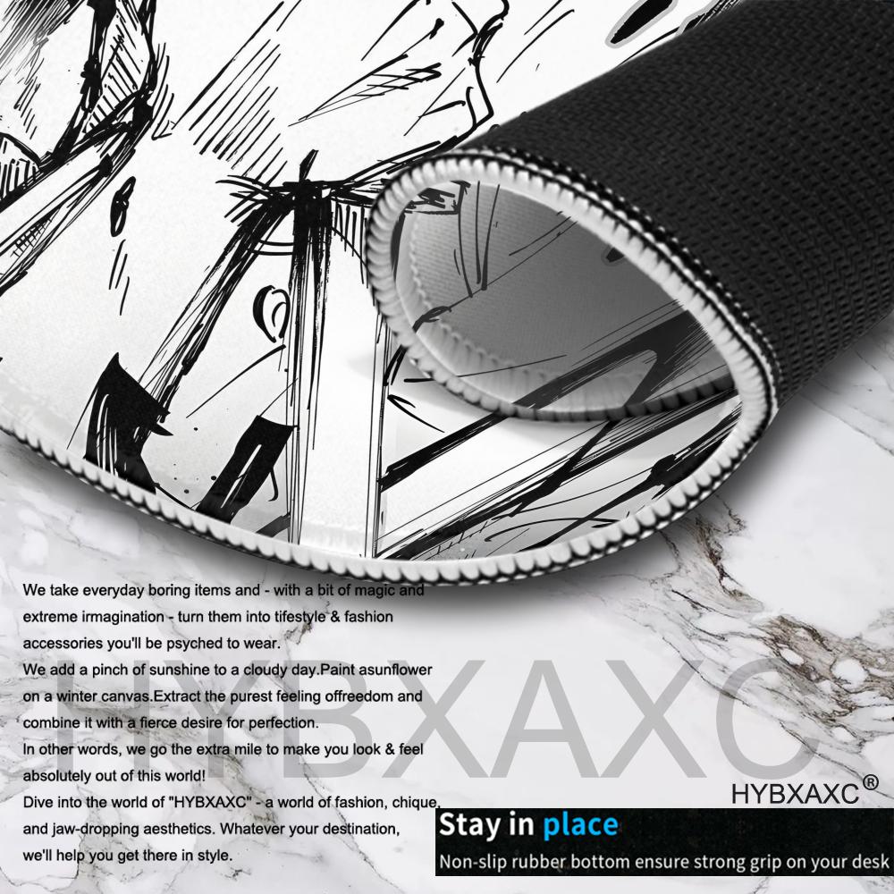 Black and white anime Mouse Pa - đánh giá và giá Desk Setup Notebook