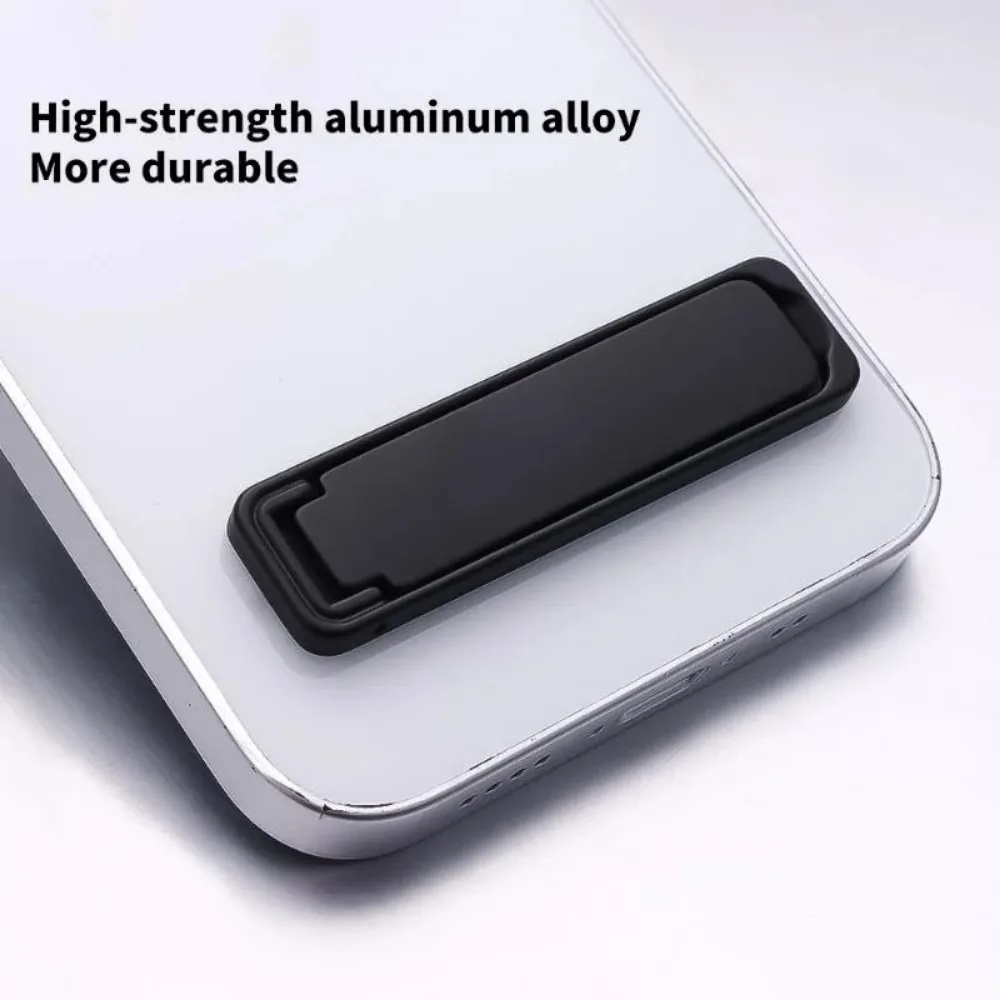 Mini Flip Alloy Phone Holder U - đánh giá và giá Desk Setup Table