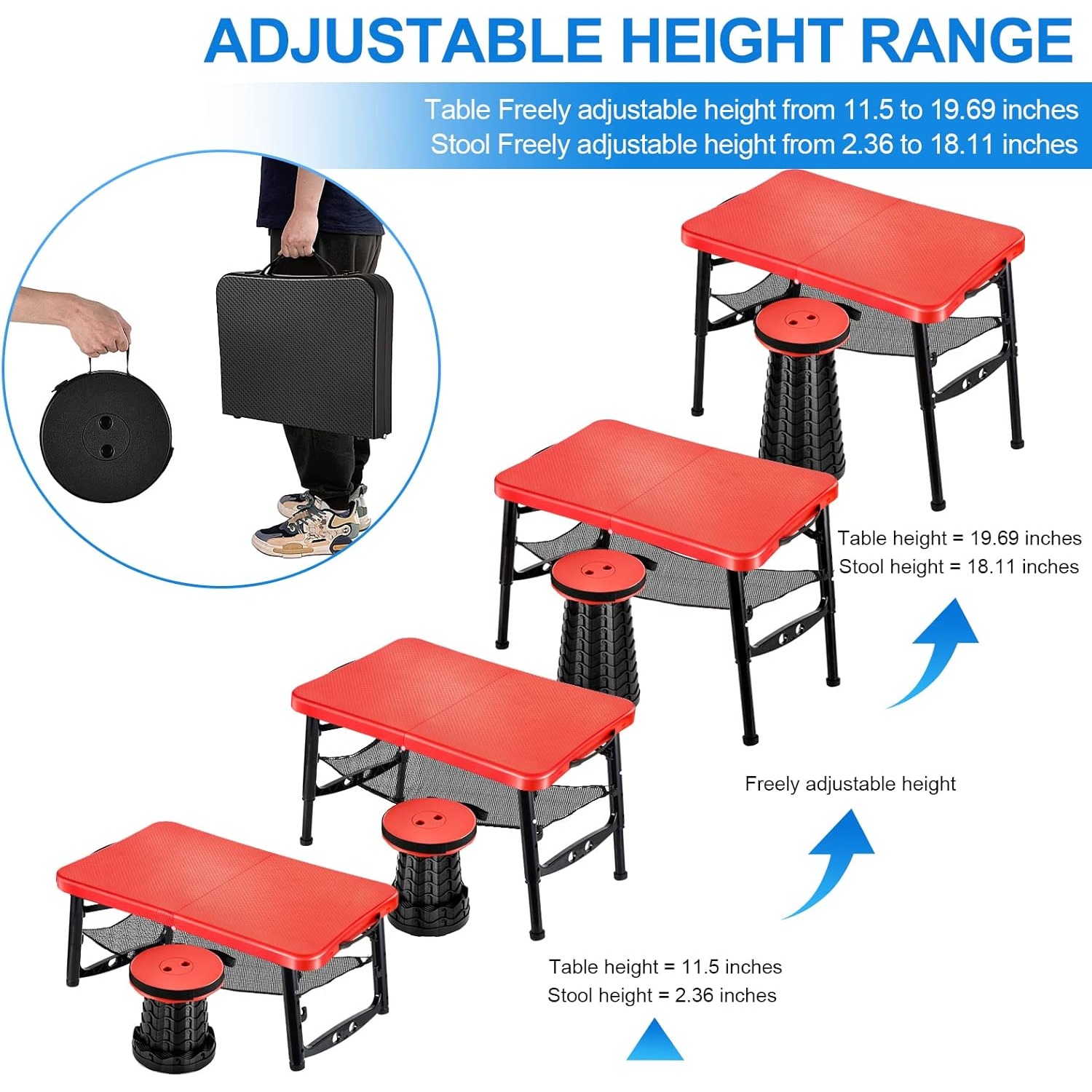 Retractable Folding Table & St - đánh giá và giá Desk Setup Notebook