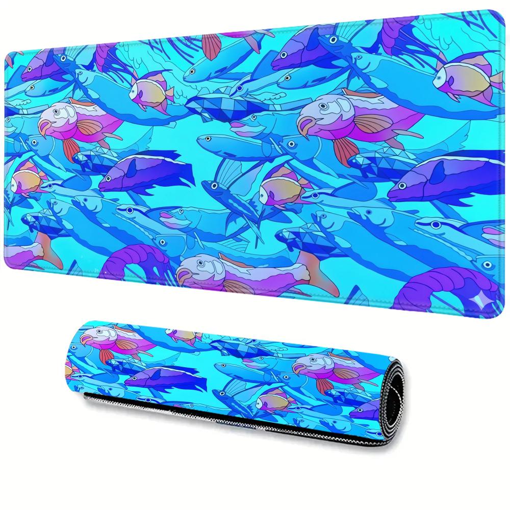 HD Printing Fish Rubber Mouse  - đánh giá và giá Desk Setup Anime